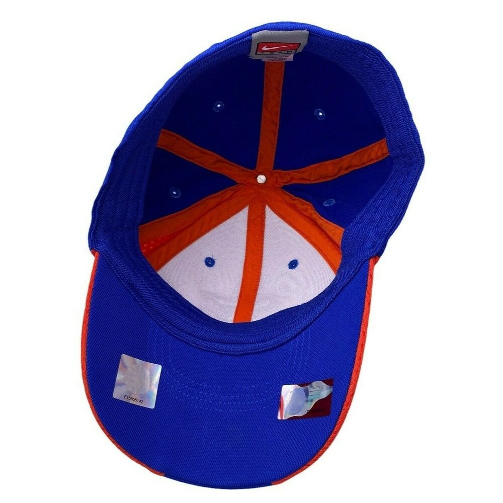 Florida Gators NCAA UF Nike Team Fitted Hat Cap Lid Blue Red - Picture 7 of 8